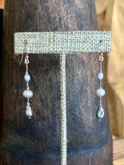 Knotted Pearl-drop Earrings (1)