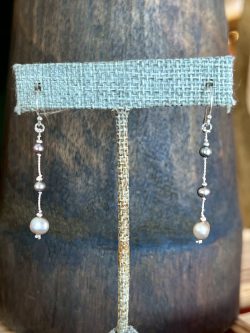 Knotted Pearl-drop Earrings (2)