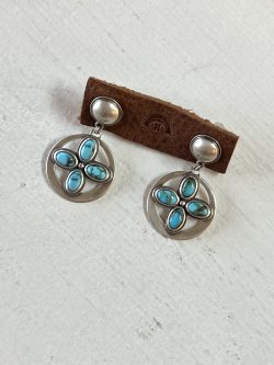 Turquoise and Silver Earrings (3)