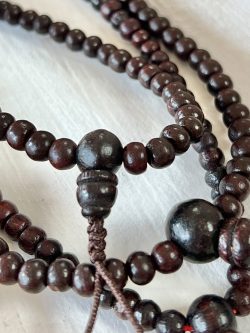 Wood Mala Beads (Ebony)