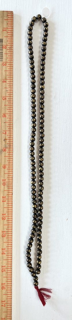 Magnetic Hematite Mala Beads